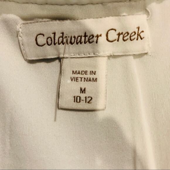 Coldwater Creek Stretch Midi Skirt Abstract Medium - Picture 4 of 4